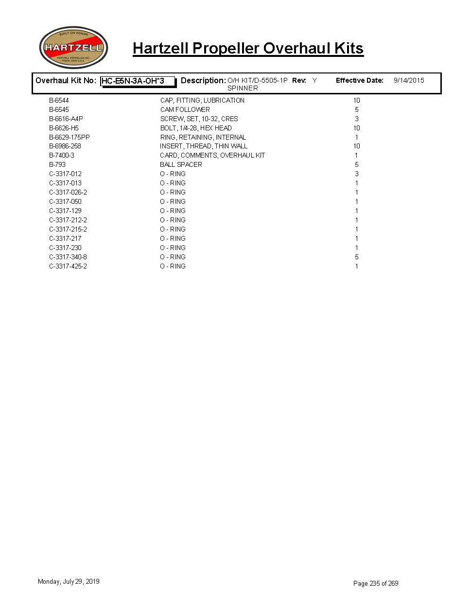 HC-E5N-3A-OH*3-HARTZELL-PROPELLER-OVERHAUL-KITS-PAGE-2