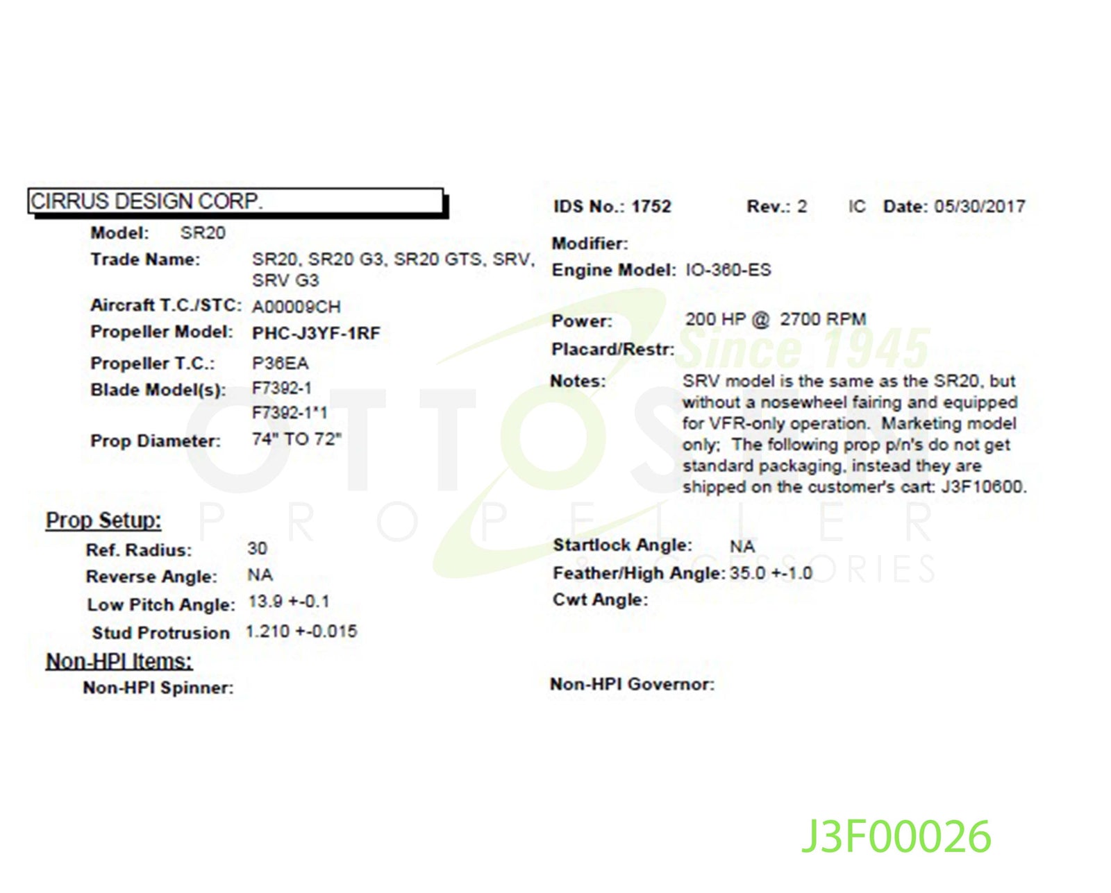 J3F00026-HARTZELL-PROPELLER-PHC-J3YF-1RF-F7392-1-SM7-PICTURE-1