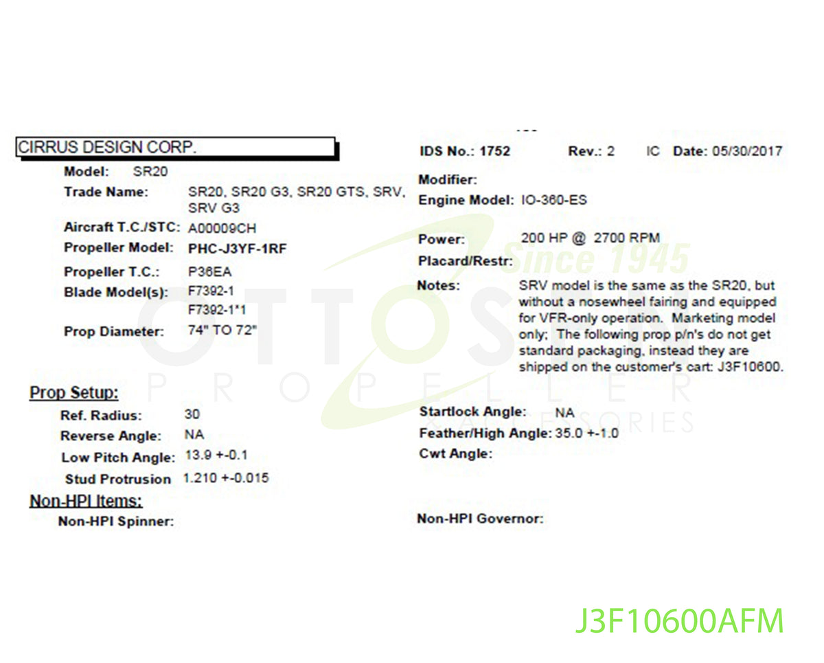 J3F10600AFM-HARTZELL-PROPELLER-PHC-J3YF-1RF-F7392-1*1-SM7-PICTURE-1
