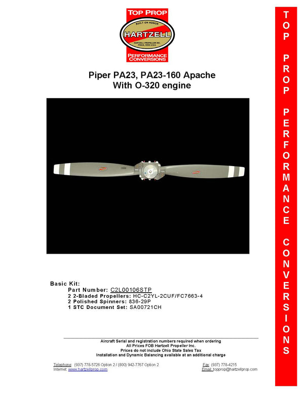 PIPER-APACHE-PA23-C2L00106STP-