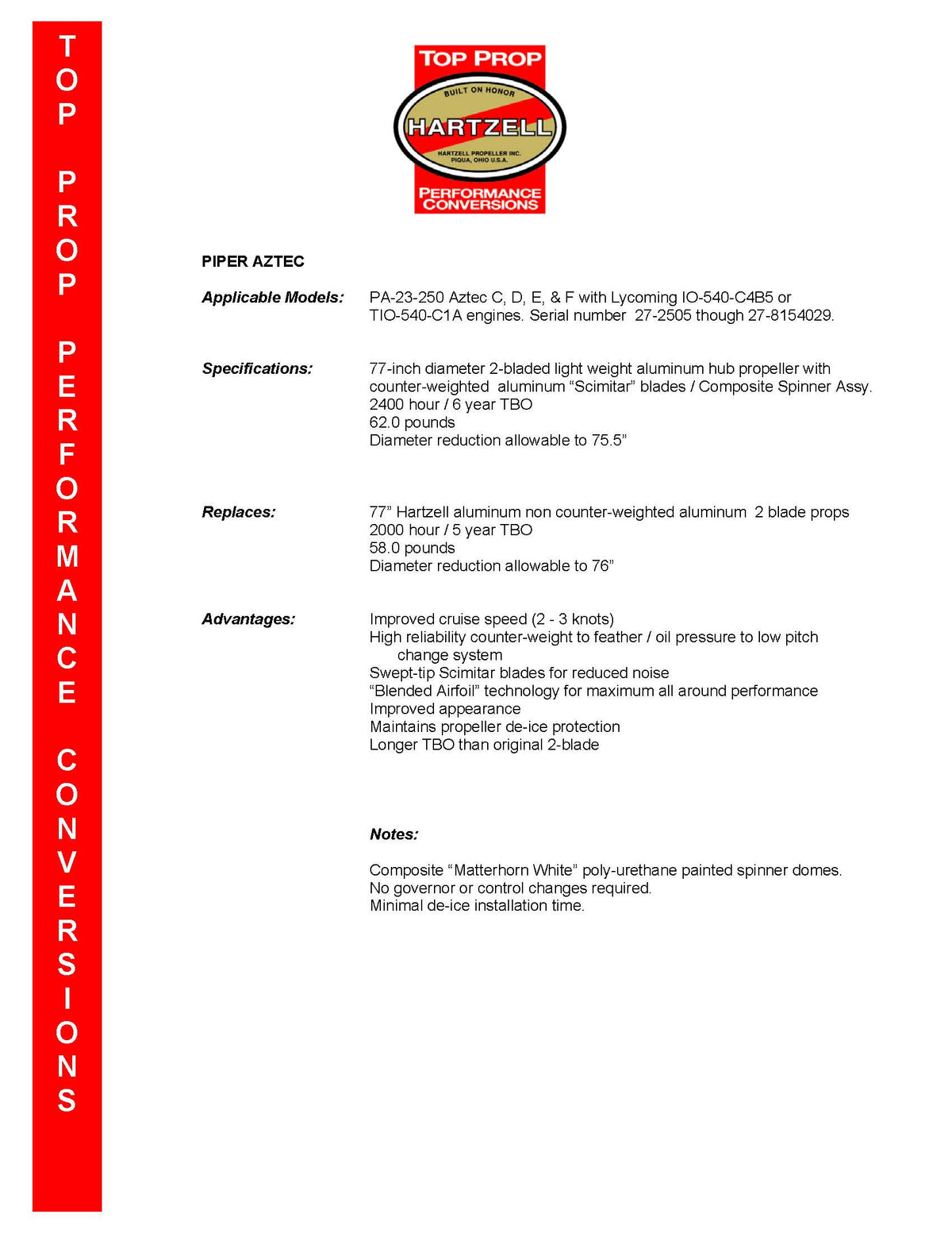 PIPER-AZTEC-PA23-250-E2R00124STP-14V-PAGE-2