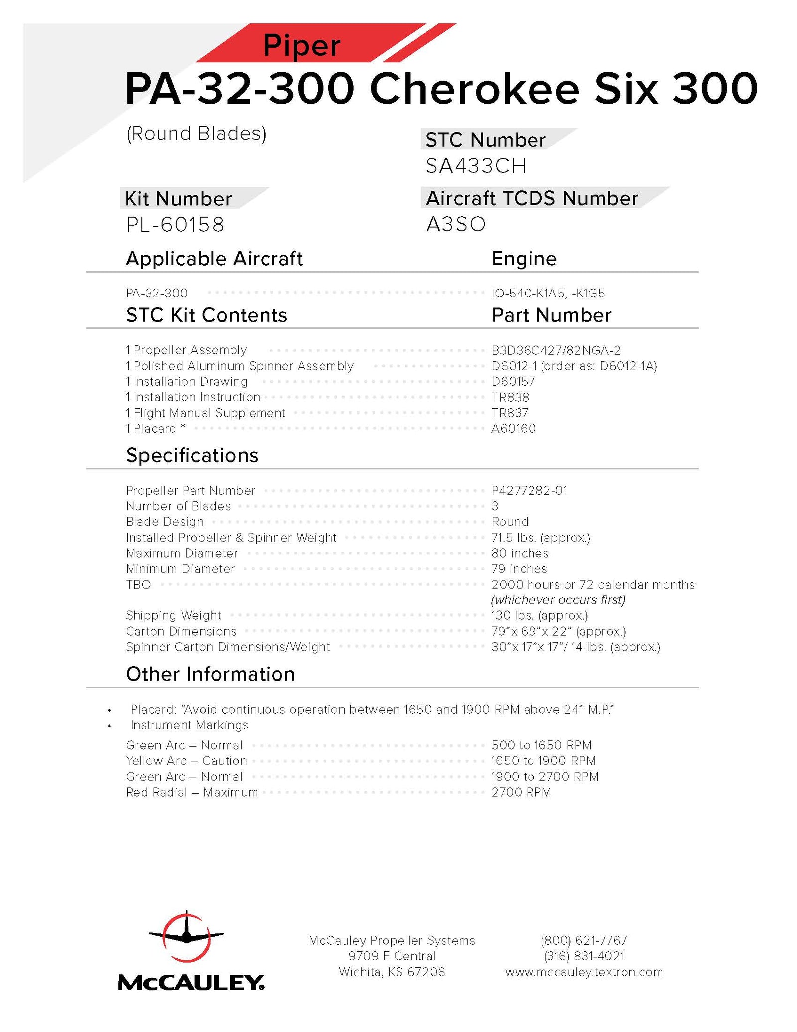 PIPER-CHEROKEE-SIX-PA32-300-PL-60158-PAGE-1