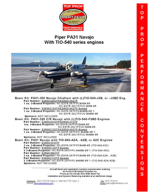 PIPER-PA31-325-NAVAJO-E3R00212STP/E3R00143STP-PAGE-1