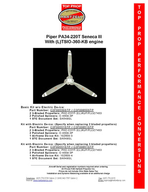 PIPER-SENECA-III-PA34-220T-C3F00550STP/C3F00650STP-PAGE-1