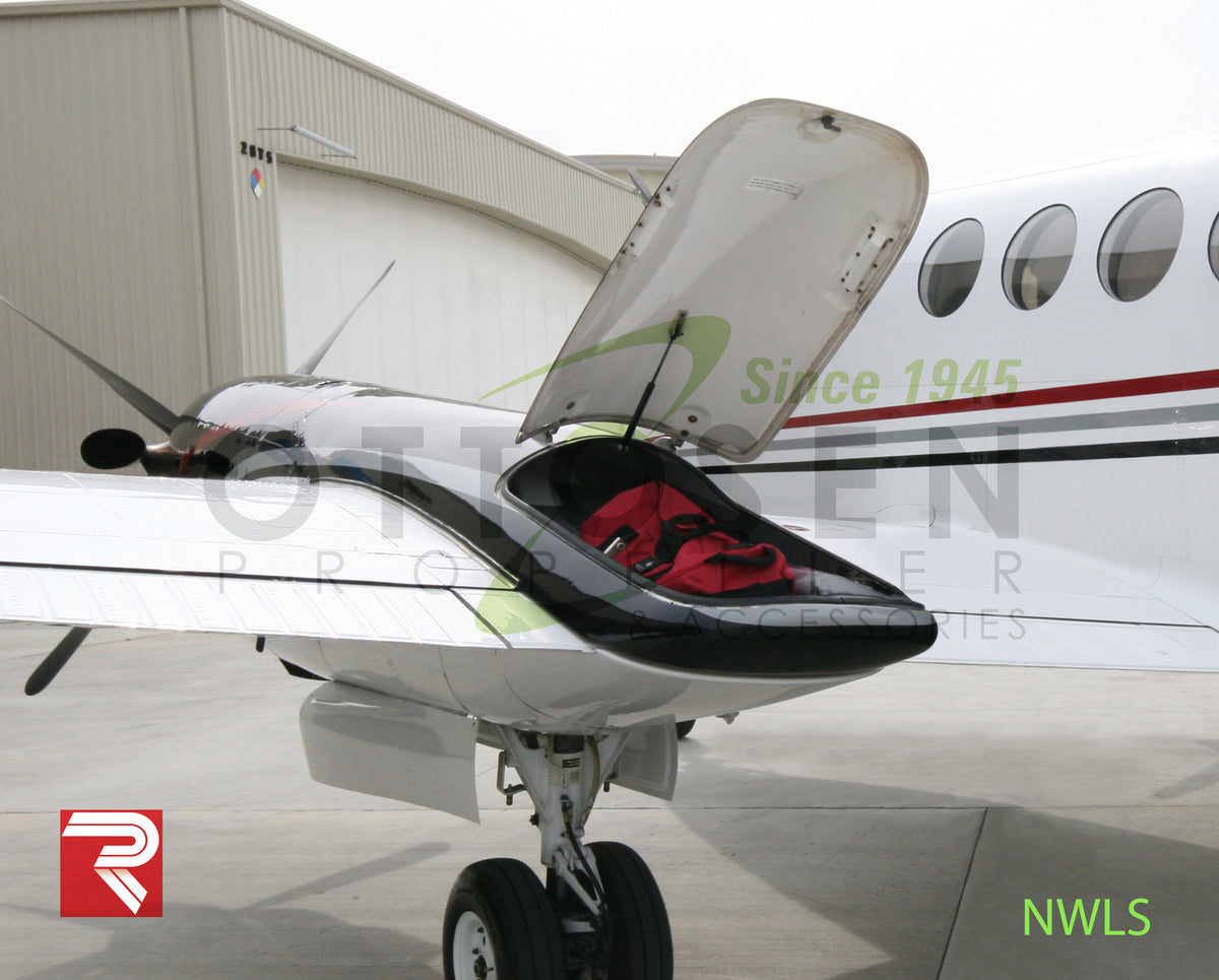 RAISBECK BEECHCRAFT KING AIR 100 SERIES/ F90 NACELLE WING LOCKER SYSTE ...