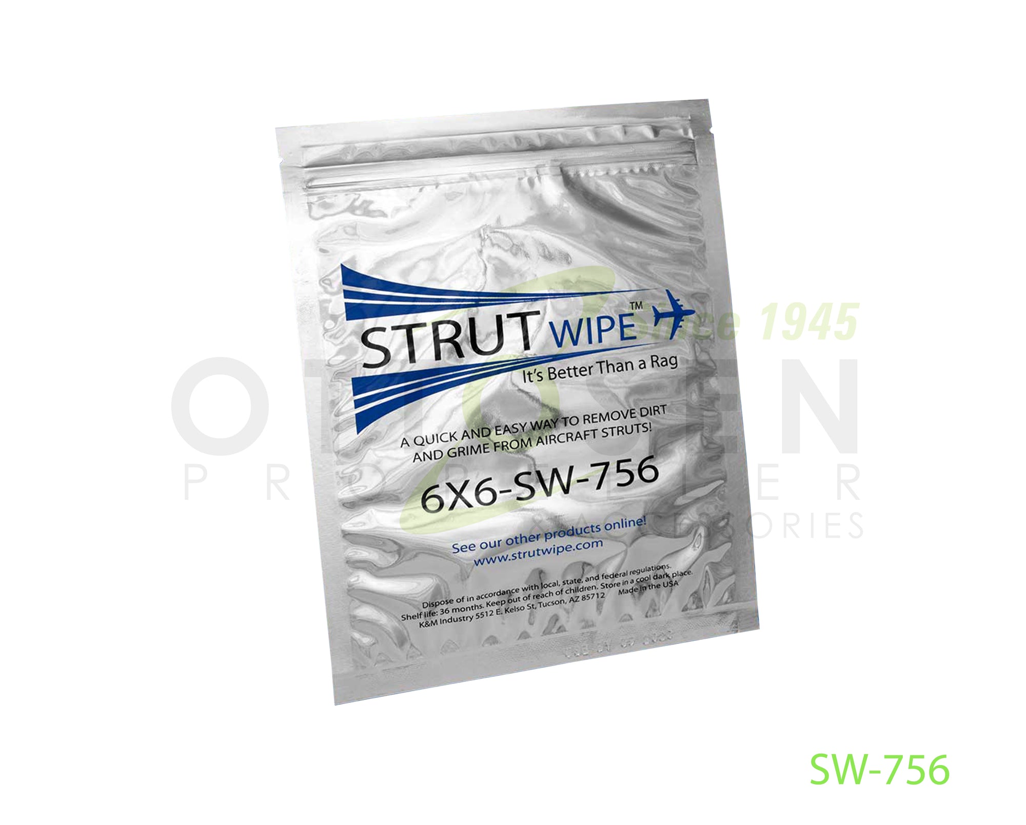STRUTWIPE-756-CLEANING-WIPE-6X6-NYCO-MIL-PRF-5606-PICTURE-1
